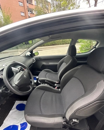 Peugeot 206 cena 9999 przebieg: 170000, rok produkcji 2010 z Kalisz małe 106